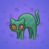 Scared Cat #7029