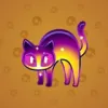 Scared Cat #7054