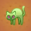 Scared Cat #7056