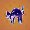 Scared Cat #7073