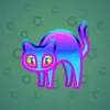 Scared Cat #7075