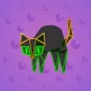 Scared Cat #7090