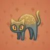 Scared Cat #7091