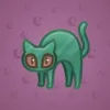Scared Cat #7130