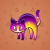 Scared Cat #7199