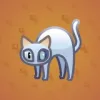 Scared Cat #7256