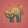 Scared Cat #7261