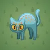 Scared Cat #7302