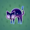Scared Cat #7324