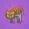 Scared Cat #7353