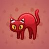 Scared Cat #7418