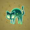 Scared Cat #7438