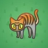 Scared Cat #7455