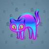 Scared Cat #7536