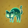 Scared Cat #7564