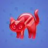 Scared Cat #7598