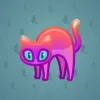 Scared Cat #7599
