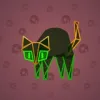 Scared Cat #7632