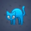 Scared Cat #7680