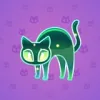 Scared Cat #7686