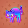 Scared Cat #7690