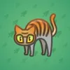 Scared Cat #7699
