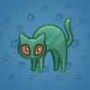 Scared Cat #7702