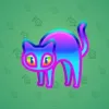 Scared Cat #7704