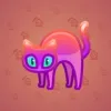 Scared Cat #7715