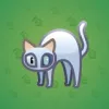 Scared Cat #7717