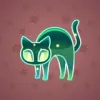 Scared Cat #7746