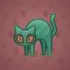 Scared Cat #7830