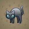 Scared Cat #7898