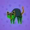 Scared Cat #7972