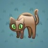 Scared Cat #7984