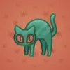 Scared Cat #7985