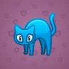 Scared Cat #7987