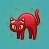 Scared Cat #8037