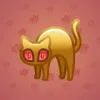 Scared Cat #8046