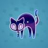 Scared Cat #8057