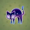 Scared Cat #8077