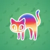 Scared Cat #8122