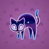 Scared Cat #8166