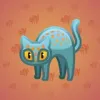 Scared Cat #8188