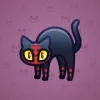 Scared Cat #8210