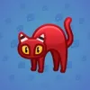 Scared Cat #8343