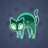 Scared Cat #8445