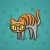 Scared Cat #8491