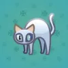 Scared Cat #8627