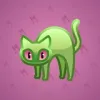 Scared Cat #8648